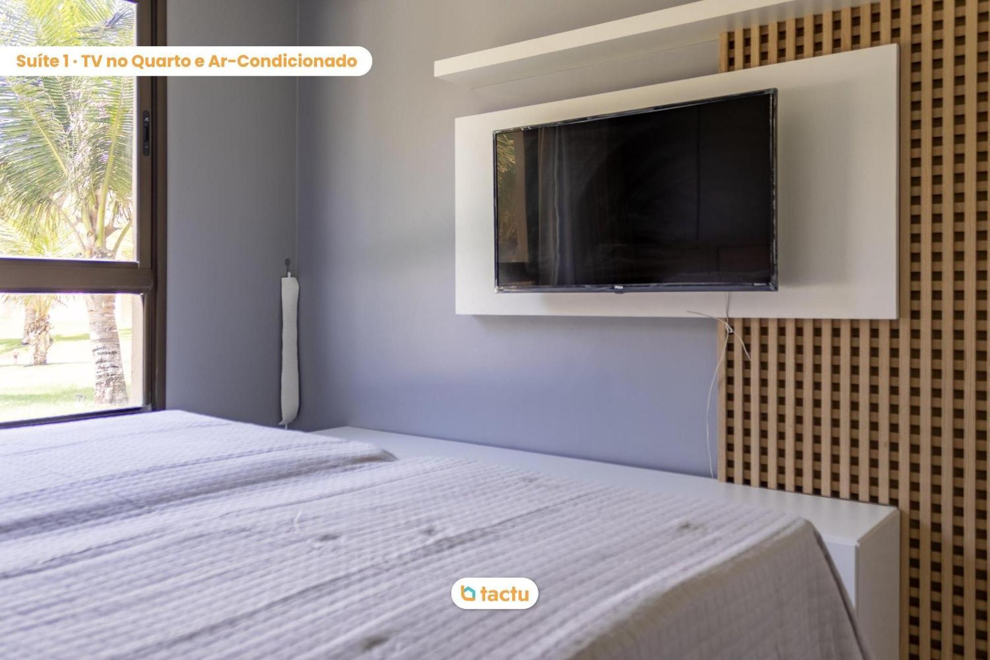 Terreo Enorme Luxuoso No Vg Sun Cumbuco Por Tactu Villa Bagian luar foto