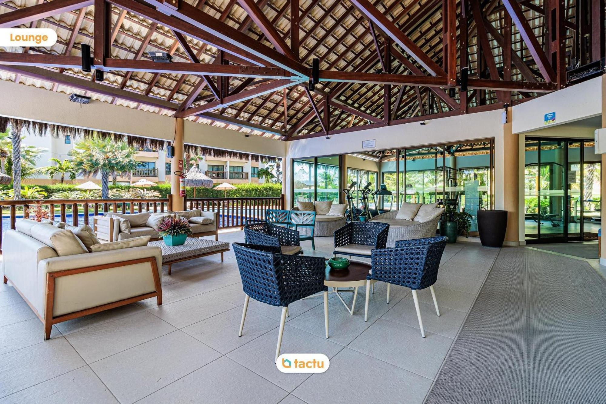 Terreo Enorme Luxuoso No Vg Sun Cumbuco Por Tactu Villa Bagian luar foto